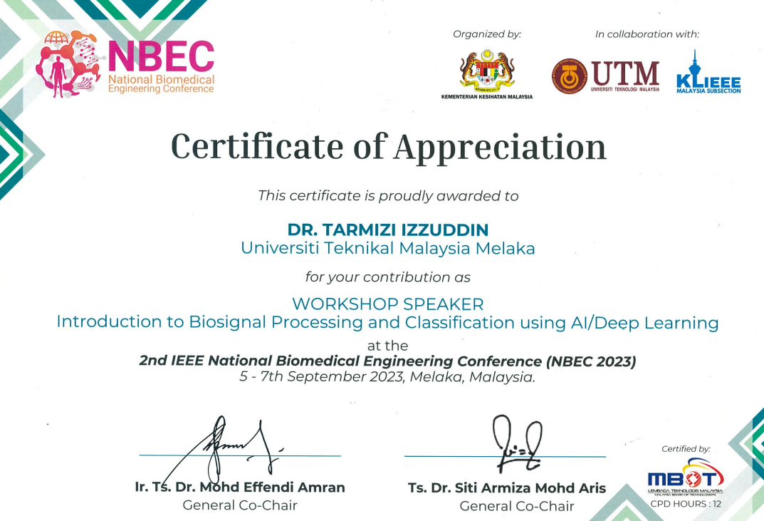 NBEC Cert